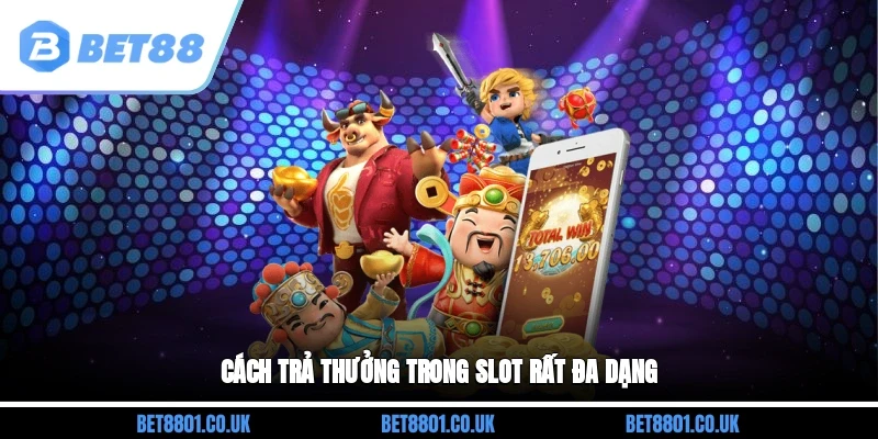 Cách trả thưởng trong slot rất đa dạng