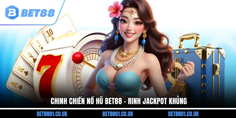 Chinh chiến nổ hũ Bet88 - Rinh Jackpot khủng